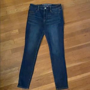 American Eagle super stretch hi-rise jeggings